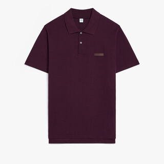 Leather Tab Polo Leather Tab Polo