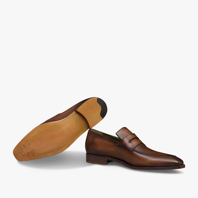 Andy Démesure Leather Loafer, TOBACCO BIS, hi-res 4