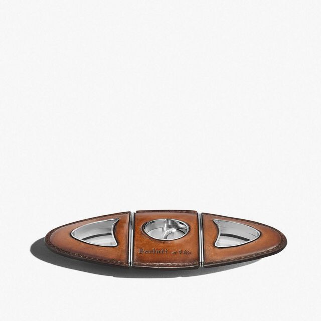 Leather Cigar Cutter, CACAO INTENSO, hi-res 3