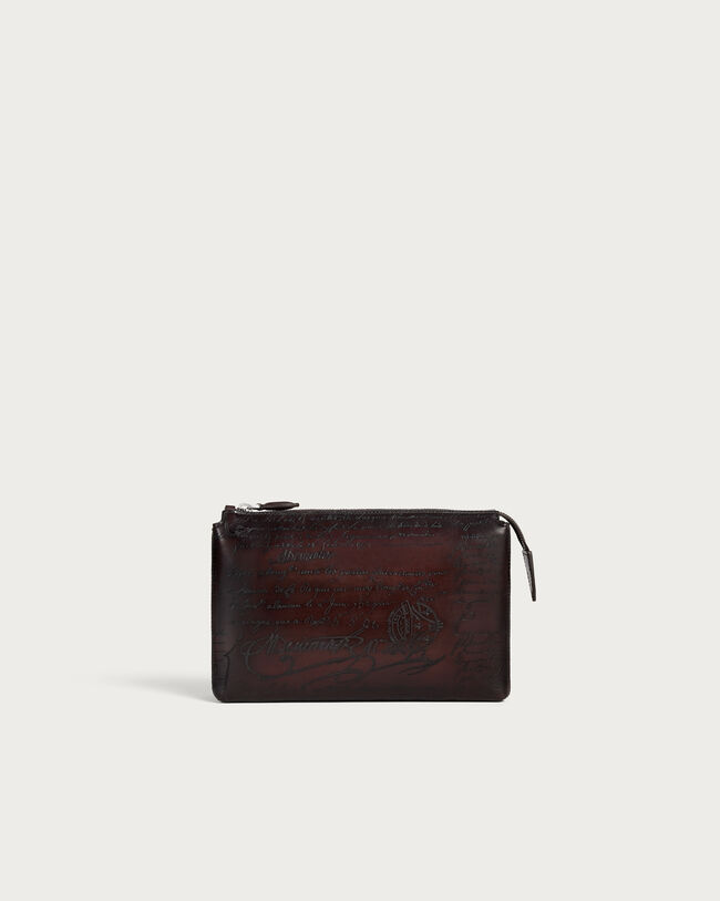 Tersio Zipped Pouch, Maduro, hi-res