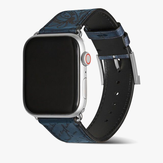 Venezia Apple Watch表带, STEEL BLUE, hi-res 2