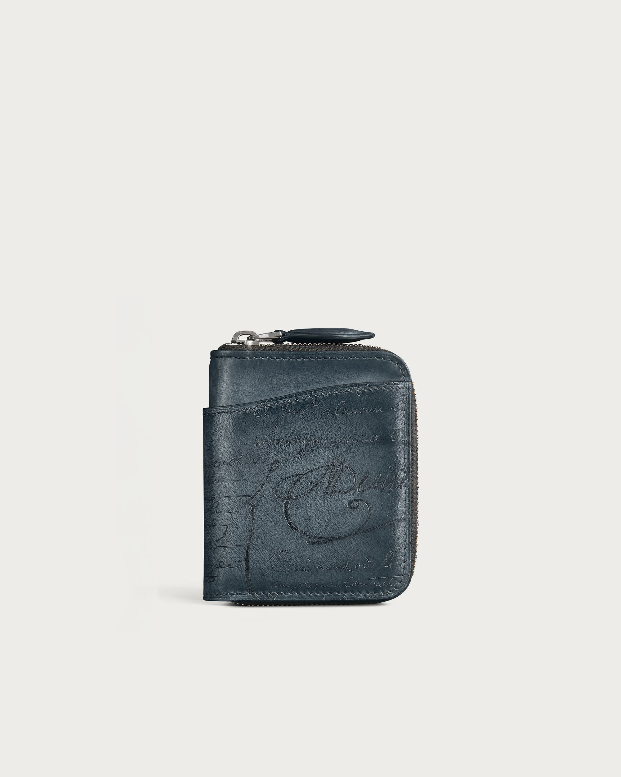 Wapa Gradiant Money Zipped Purse, Blu Minerale, hi-res