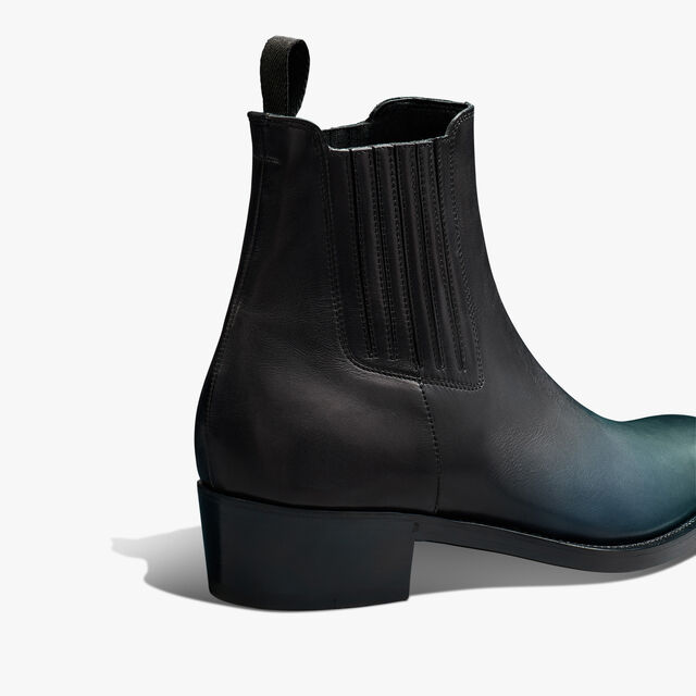 Butteri Leather Boot, NERO PETROL, hi-res 7