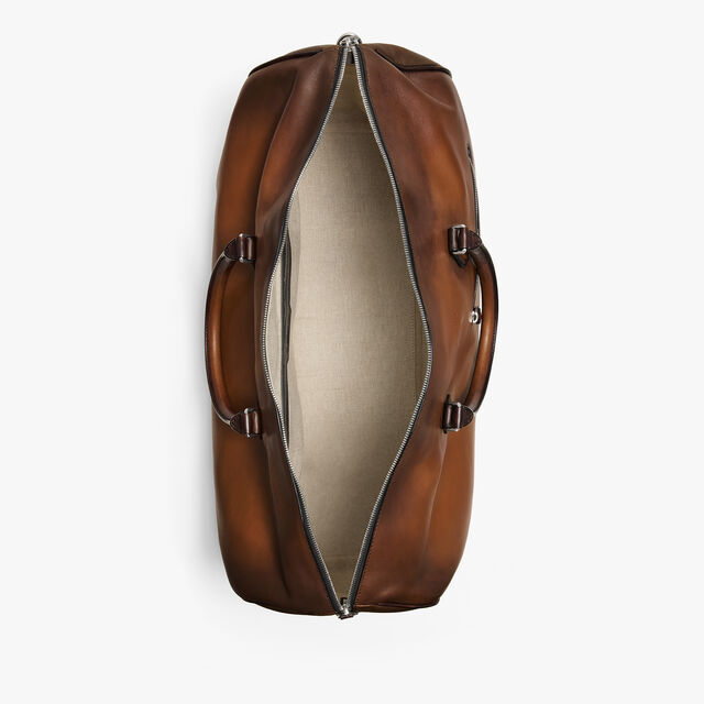 Jour Off GM Leather Travel Bag, CACAO INTENSO, hi-res 3
