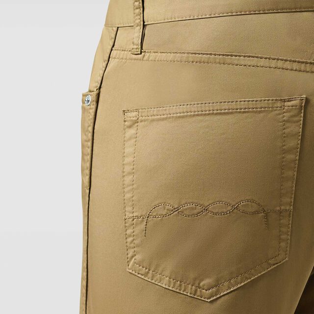Slim Fit Garment Dye Jeans, GOLDEN BRONZE, hi-res 5