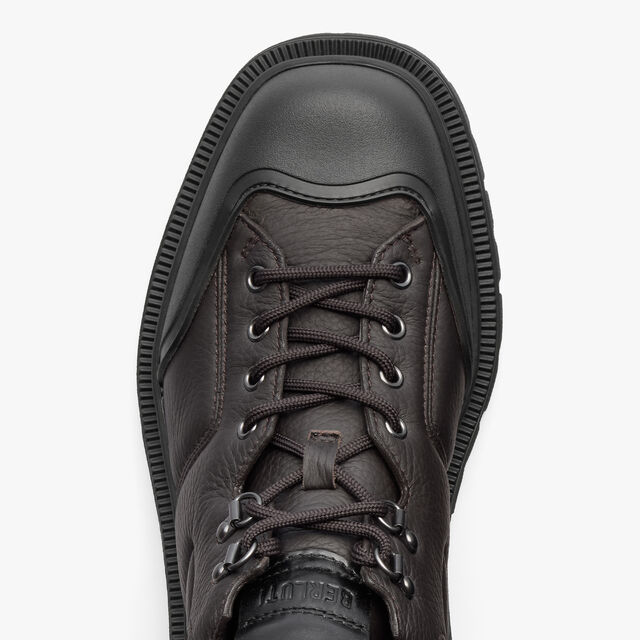 Brunico Parcours Deer Leather And Rubber Lace-Up, BROWN, hi-res 7