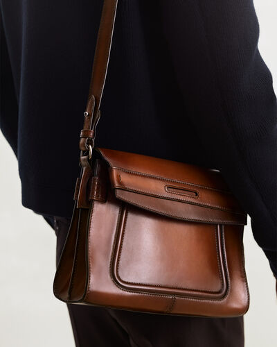 Andy Crossbody Messenger, Cacao Intenso, hi-res