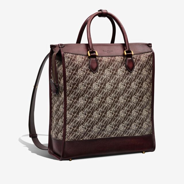 Cartable Toile Marbeuf双肩背包, DARK BROWN + MADURO, hi-res 2