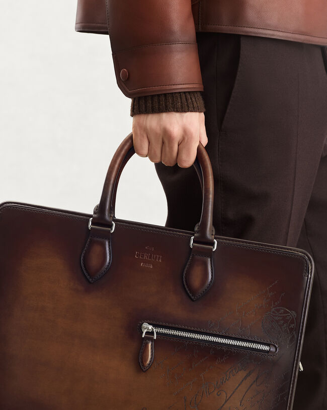 1 Jour Briefcase, Cacao Intenso, hi-res