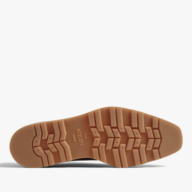 Alto Nubuck Calf Leather Derby , KAKI, hi-res 6