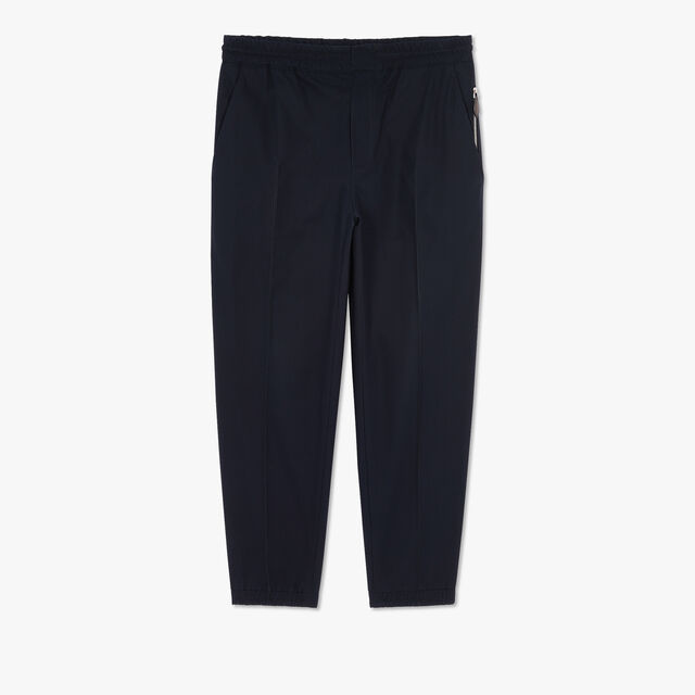 Pantalon de Jogging En Coton, COLD NIGHT BLUE, hi-res 1