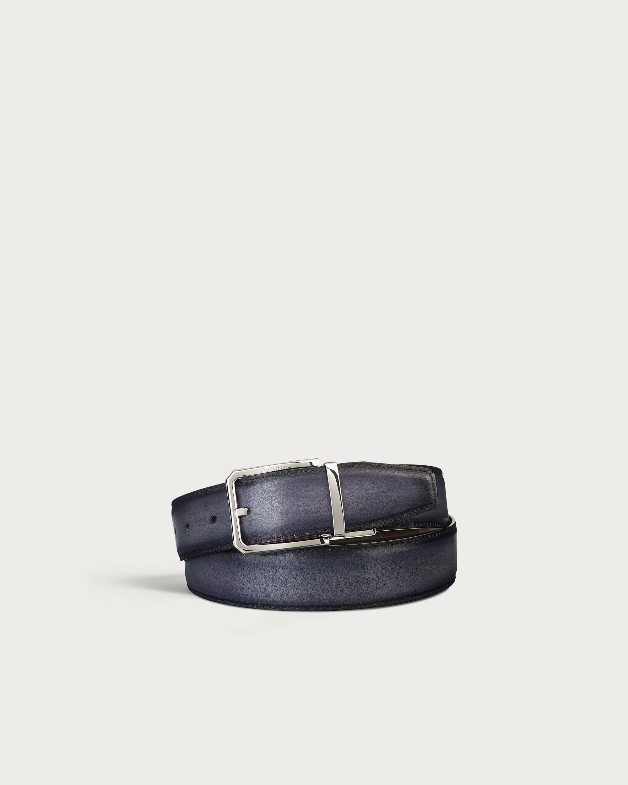 Versatile Reversible Belt, Nero & Tobacco Bis, hi-res
