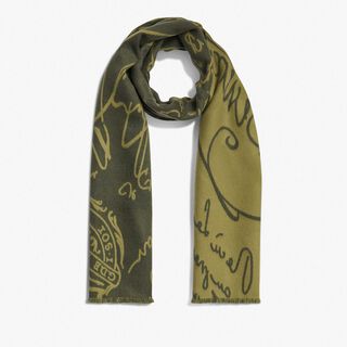 Wool Scritto Scarf Wool Scritto Scarf