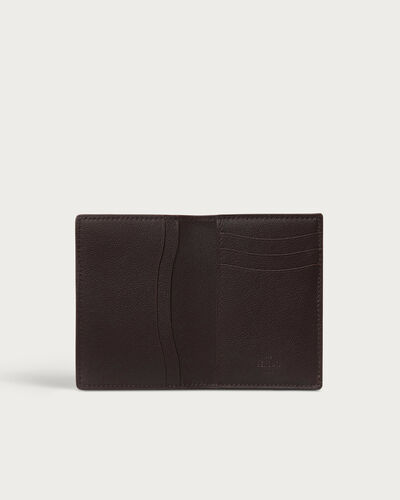 Jagua Tangram Card Holder, Soft Brown & Midnight Blue, hi-res