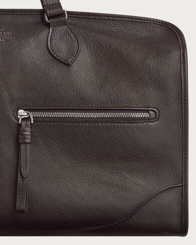Overnight Travel Bag, Dark Brown, hi-res
