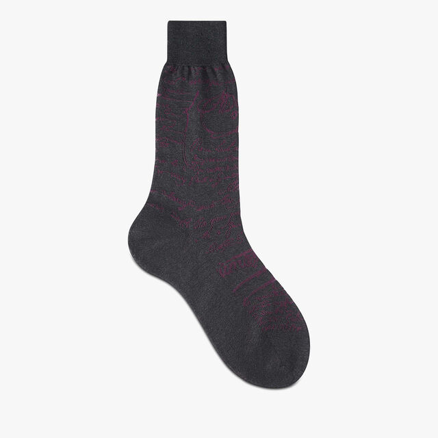 Fast Track Cotton Socks, ANTHRACITE, hi-res 1