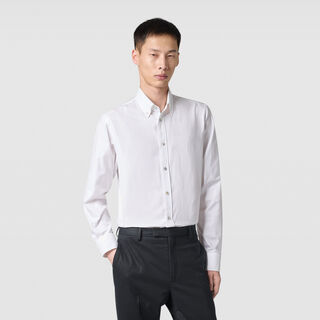 Cotton Scritto Alessandro Buttondown Shirt