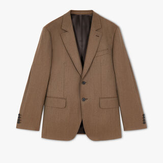 Wool Lined Formal Jacket, CAMO GREEN, hi-res