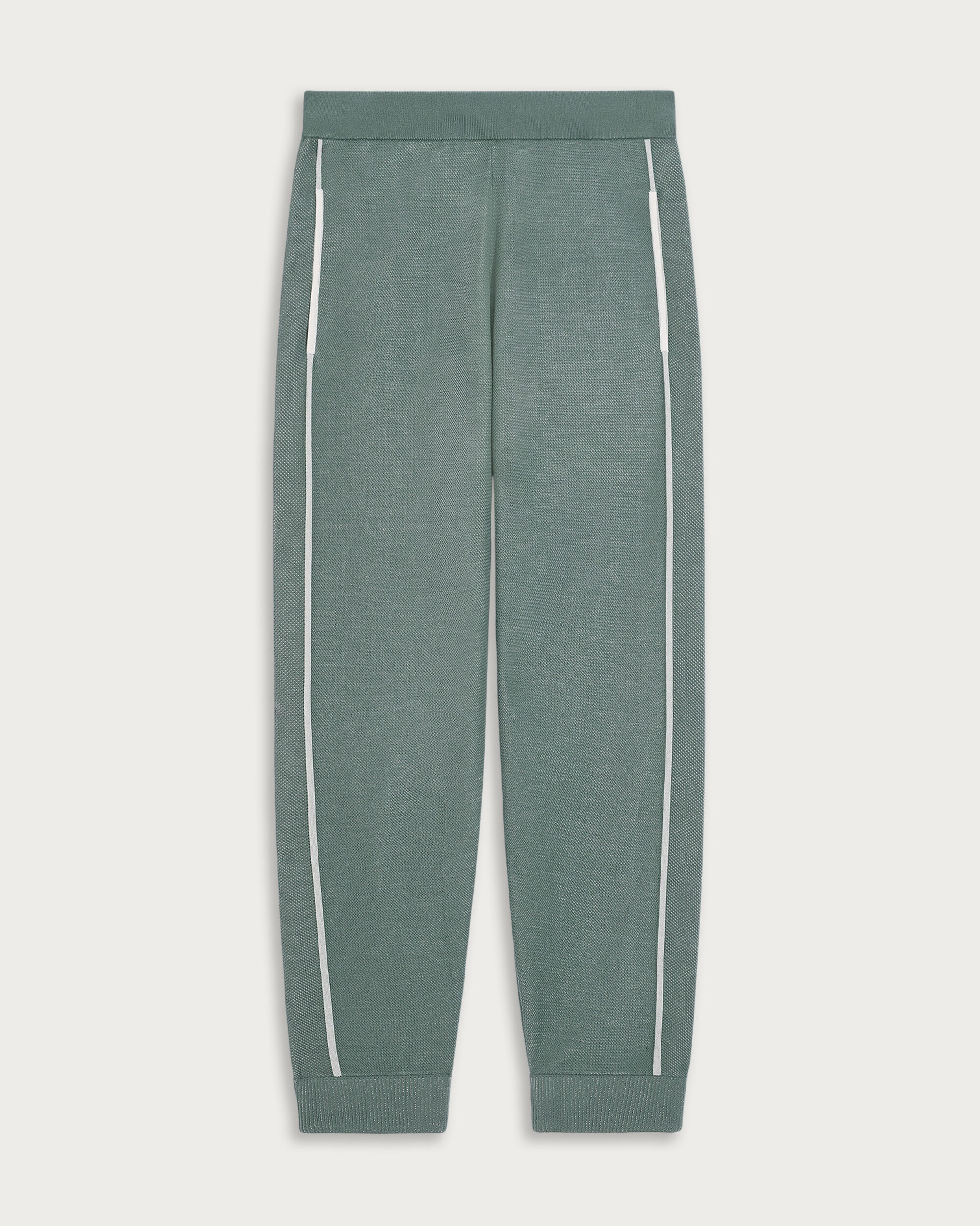 Shadow Jogpants with Leather Detail, Prasin Green, hi-res