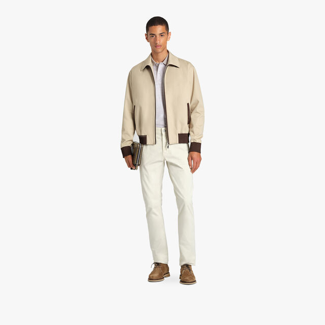 Cotton Jacket, SAND BEIGE, hi-res 4