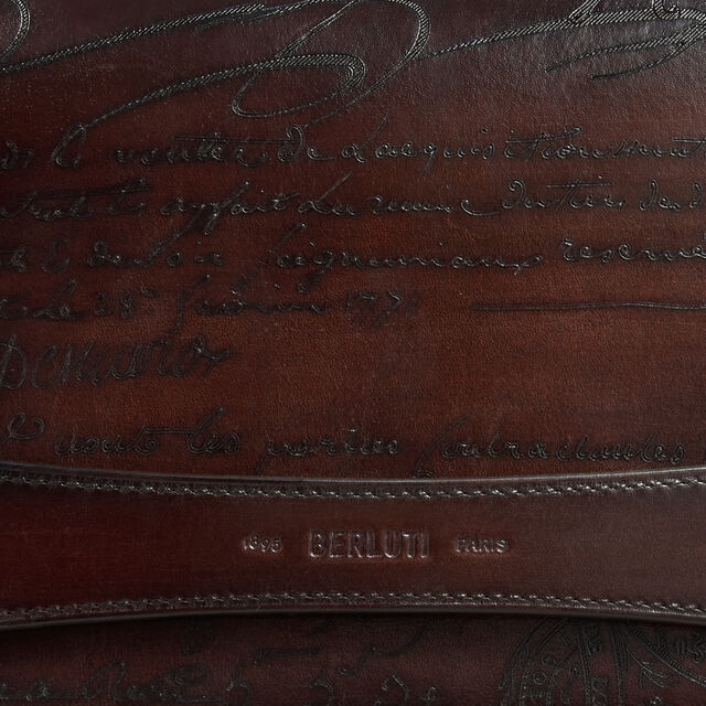 Tersio Scritto Leather Pouch, MADURO, hi-res 5