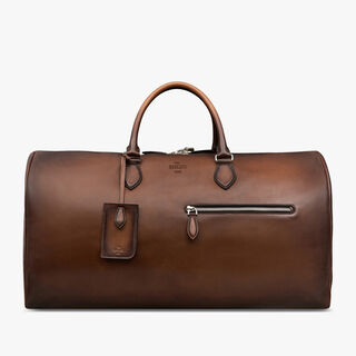 Jour Off GM Leather Travel Bag, CACAO INTENSO, hi-res