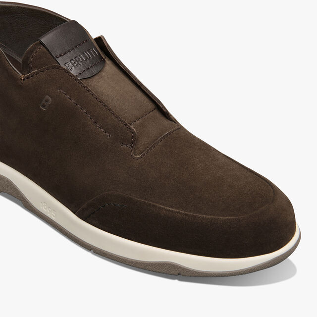 Echappée Suede Calf Slip On, DARK BROWN, hi-res 6