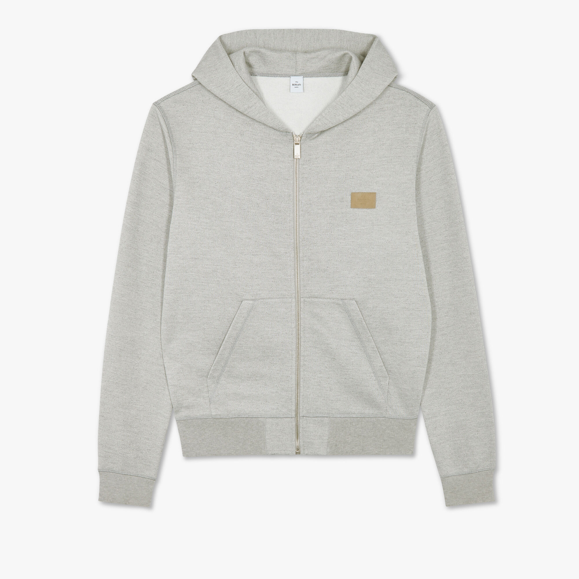 Cotton zip up on sale jacket no hood