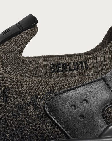 Shadow Sneaker, Gradiant Dark Black & Green, hi-res