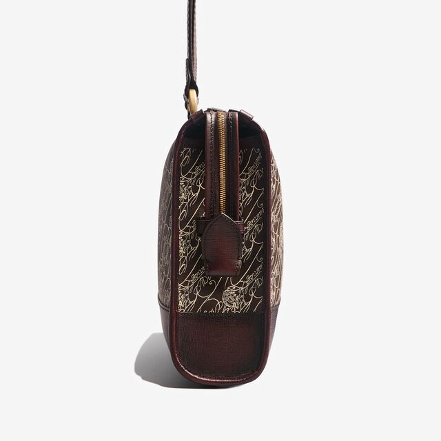 Musette Toile Marbeuf邮差包, DARK BROWN + MADURO, hi-res 5