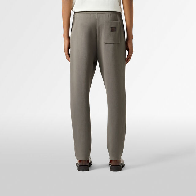 Double Face Scritto Knitted Pants