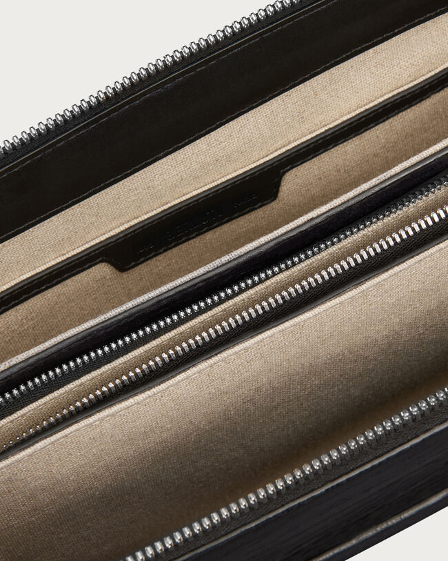 Tersio Zipped Pouch, Nero Grigio, hi-res