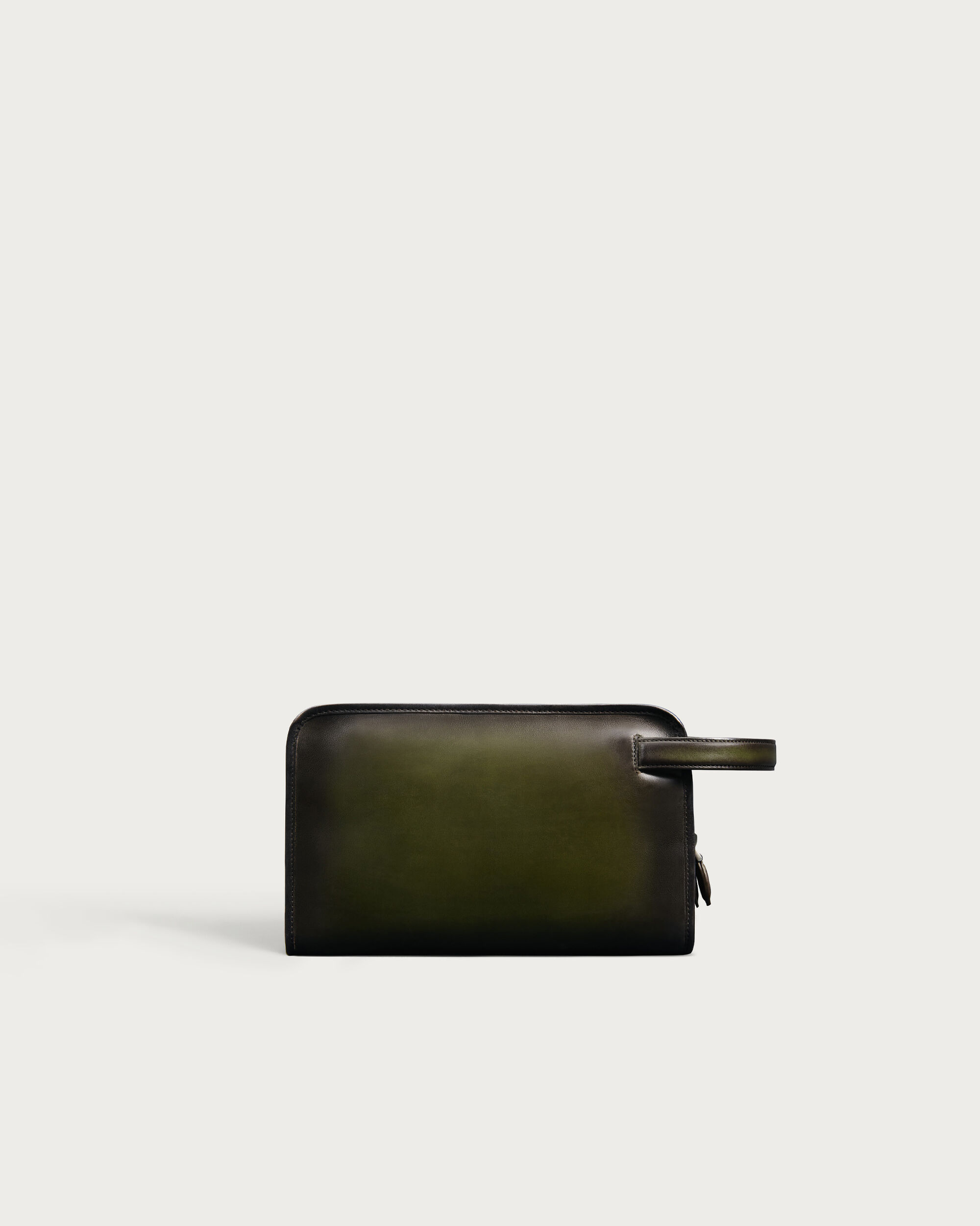 Morning Tangram Toiletry Pouch, Nero Caviar & Savana, hi-res