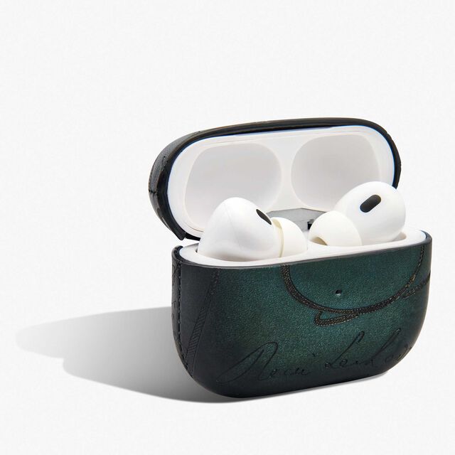 Étui Airpods Pro En Cuir Scritto, OPUNTIA, hi-res 3