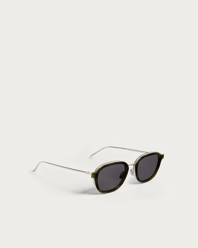 Equinox Sunglasses, Kaki & Smoke, hi-res
