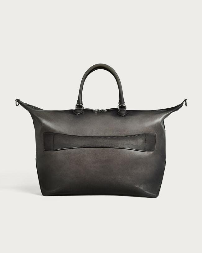Toujours Soft Zipped Bag Travel Bag, Nero Grigio, hi-res