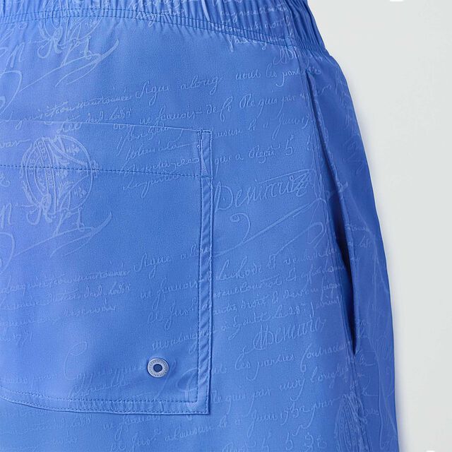 Scritto Swim Shorts, BLUE HAWAI, hi-res 3