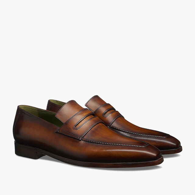 Andy Démesure Leather Loafer, TOBACCO BIS, hi-res 2