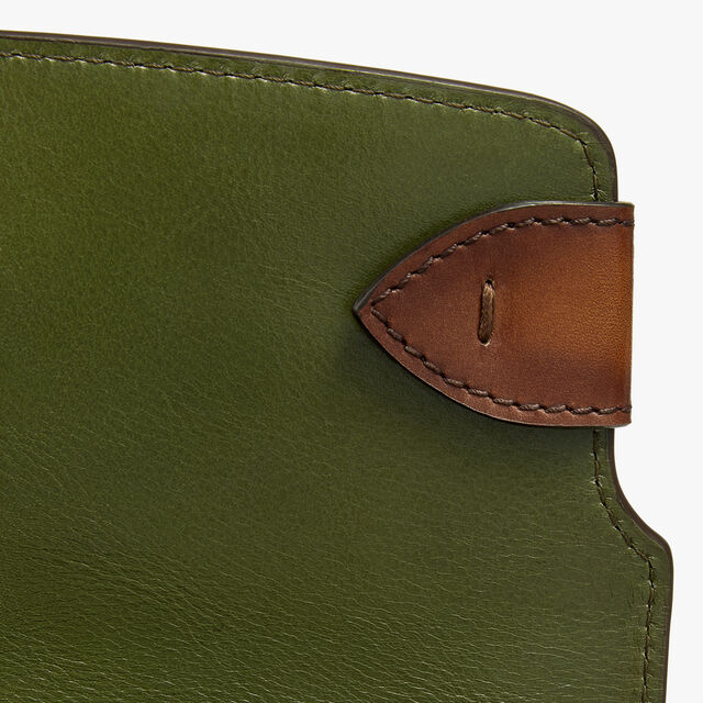 Andy Flap Pouch In Leather, CACAO INTENSO, hi-res 6