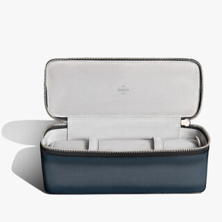 Watch Case 3 Scritto Leather, BLU MINERALE, hi-res
