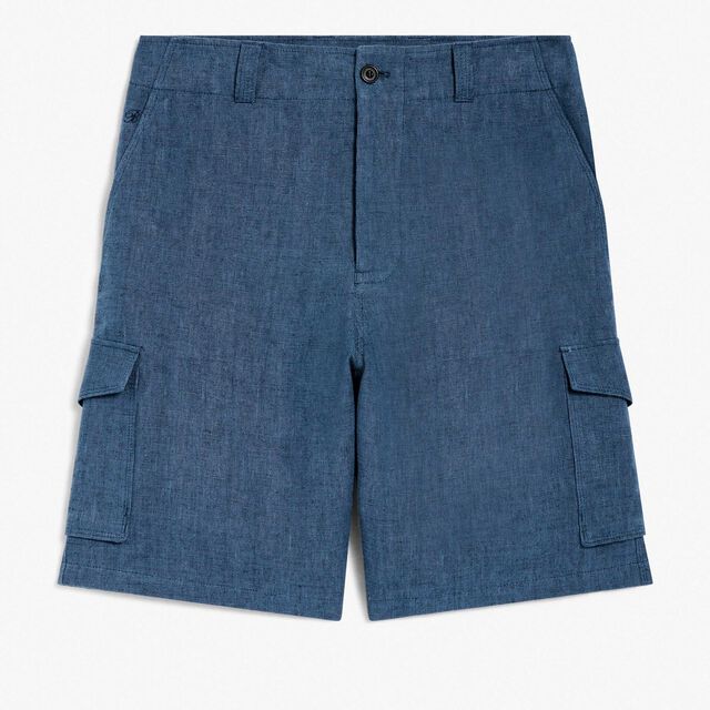Cargo Shorts, BLEU DE SMALT, hi-res 1