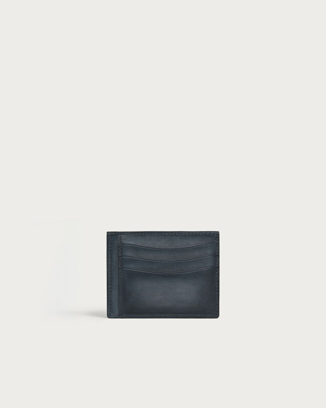 Bambou Tetris Card Holder, Blu Minerale, hi-res