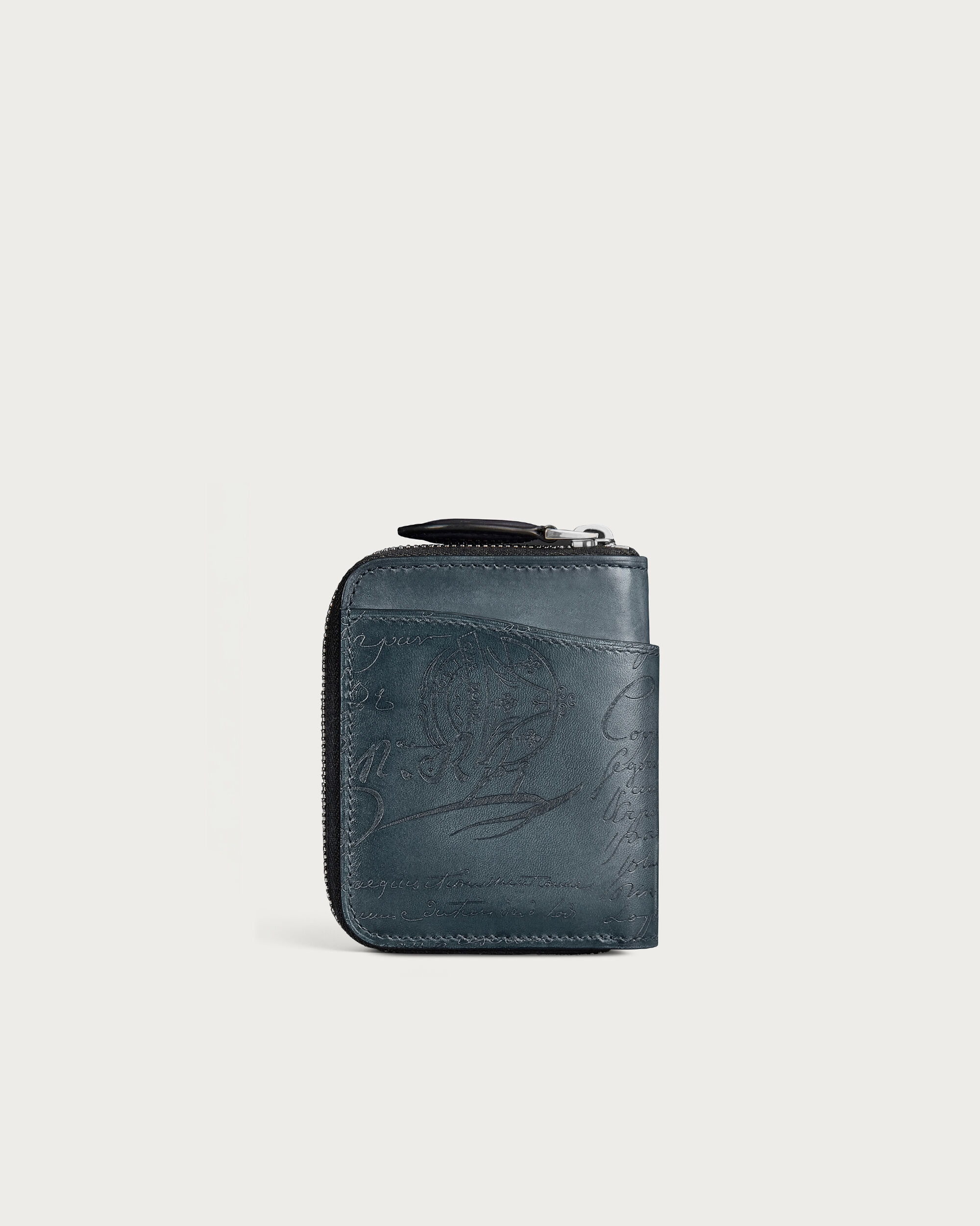 Wapa Gradiant Money Zipped Purse, Blu Minerale, hi-res