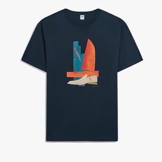 Sailboat T-shirt, MARINE, hi-res