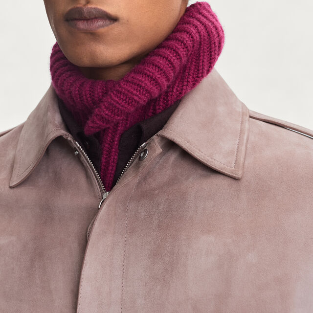 Suede Flight Jacket, ANTIQUE ROSE, hi-res 5