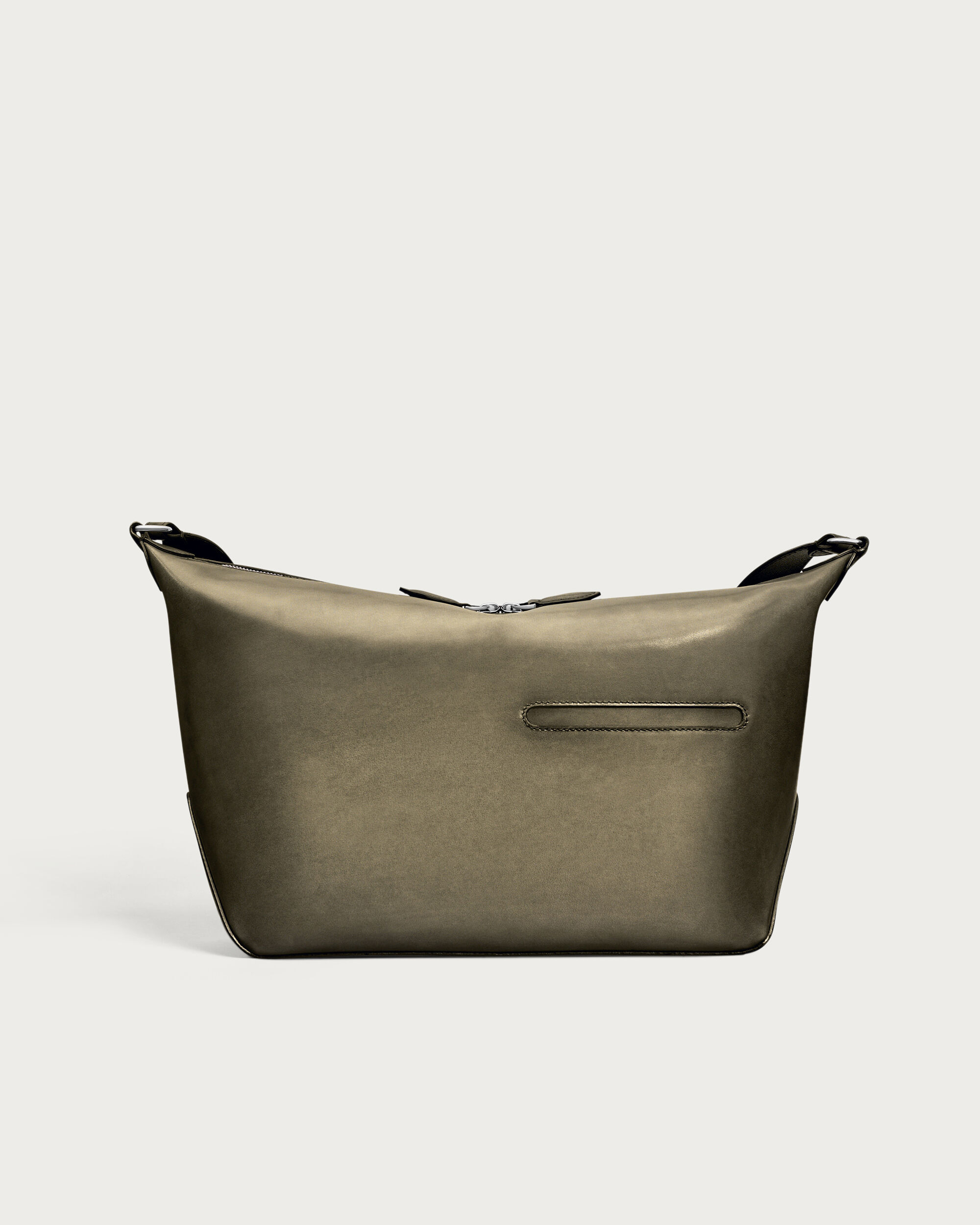 Toujours Soft Zipped Hobo Messenger, Sandstorm, hi-res