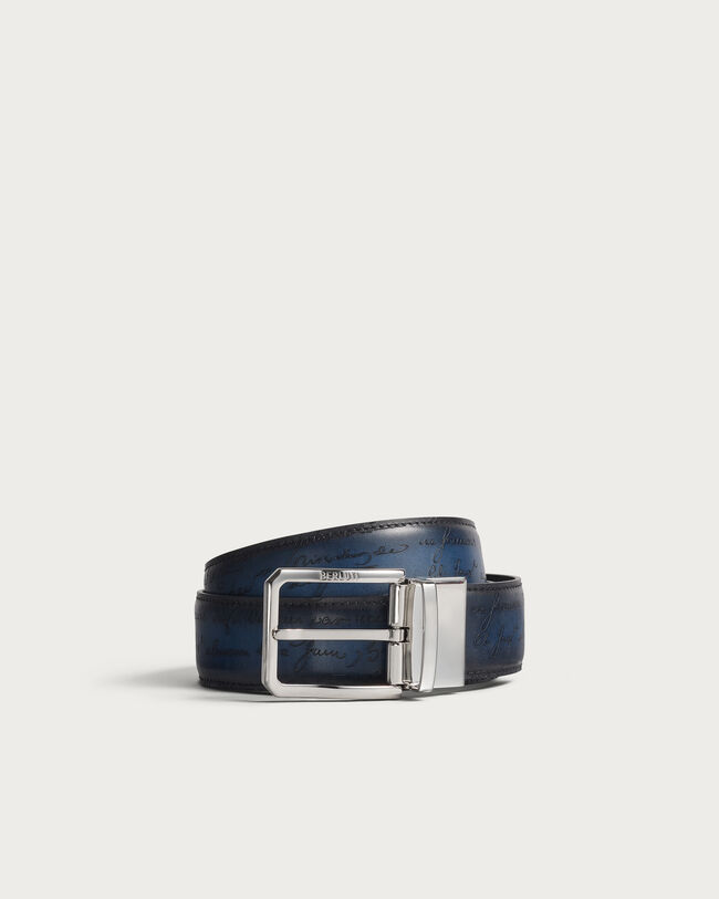 Versatile Reversible Belt, Abisso & Marrone Intenso, hi-res