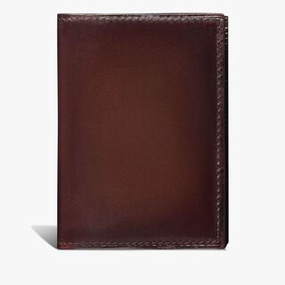Jagua Leather Card Holder, LEGNO BRUCIATO, hi-res