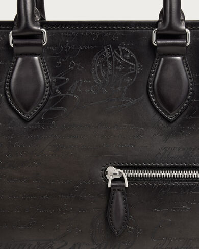 1 Jour Mini Briefcase, Nero Grigio, hi-res