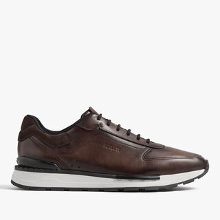 Fast Track Venezia Calf Leather Sneaker, SOFT BROWN, hi-res